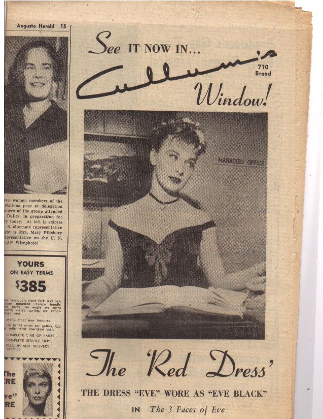 3FacesofEveRamblerNewspaperAdTheRedDress1.jpg